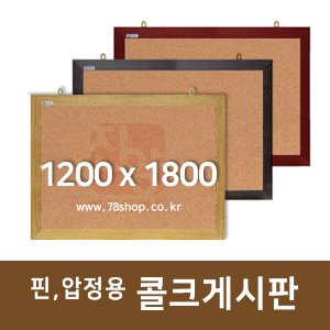 주문제작 진양 핀,압정용 콜크게시판 1200x1800